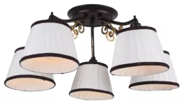 Потолочная люстра Arte Lamp Capri A6344PL-5BR купить с доставкой по России